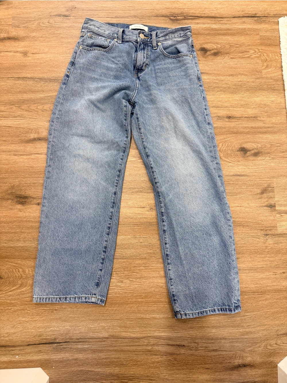 PacSun Men's Relaxed Light Blue Jeans
